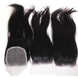 ที่ดีที่สุดคุณภาพมนุษย์ผมแพ็คเก็ตปิดมือผูกมนุษย์ 100% ต่อผม 10-40 นิ้ว 5x5 ตรง closing ผมมนุษย์ - Product Image 4