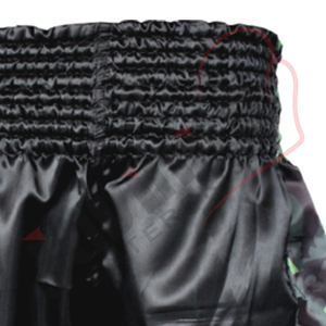 Shorts Deportivos de Gimnasio Personalizados al por Mayor, 100% Poliéster, Shorts Deportivos de Muay Thai Sólidos, Logotipo Personalizado, Ropa Simple de Artes Marciales - Product Image 6