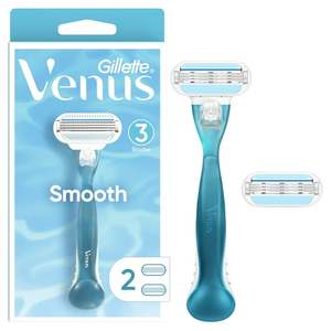 <span class=keywords><strong>Gillette</strong></span> Venus Comfortglide Женская бритва с 3 лезвиями и 2 заправками