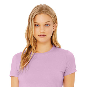 T-Shirt Slim pour femmes, 100% Airlume, en coton peigné et torsadé 32 simple 4.2 oz lilas - Product Image 4
