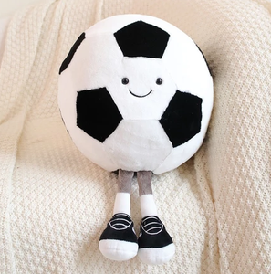 Pelota de fútbol de peluche suave, suave y acogedor para abrazar - Product Image 2
