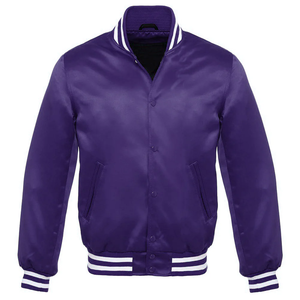 Chaqueta de bombardero de estilo universitario clásico, ropa de invierno informal con capucha de lona para hombre/para chaquetas, chaqueta de Chicago - Product Image 3