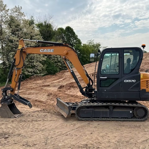 Livraison rapide utilisé Case CX57C Mini excavatrice équipement de terrassement machines excavatrice prix bon marché - Product Image 1