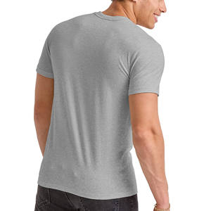 Vente en gros T-shirts en coton grande taille pour hommes Impression graphique T-shirt de sport ajusté de golf Chemises décontractées pour hommes Logo brodé - Product Image 6
