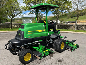Tondeuse autoportée John Deere 9009A 25 CV 4 temps avec bac de ramassage électrique 28 V pour tracteur de jardin, coupe-herbe à prix réduit pour bricolage - Product Image 5