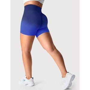 Shorts de yoga à séchage rapide, anti-transpiration, taille haute, effet push-up, nylon et élasthanne, gestion de l'humidité, entraînement - Product Image 5