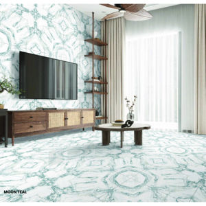 Carreaux en porcelaine émaillée de luxe 600x1200 mm, design marbre supérieur, durabilité exceptionnelle et finition élégante - Product Image 1