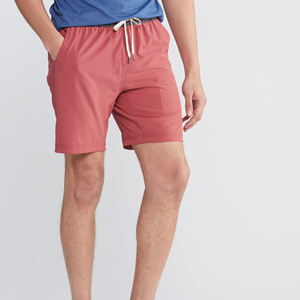 Ropa deportiva atlética de verano de Color sólido, pantalones cortos de entrenamiento, pantalones cortos de una sola capa para hombres, pantalones cortos para correr en el gimnasio para hombres - Product Image 4