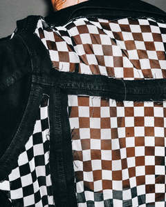 Chaqueta vaquera con costuras de encaje informal de manga larga holgada al por mayor para mujer, nueva moda de otoño 2025, patrón 3D para verano - Product Image 5