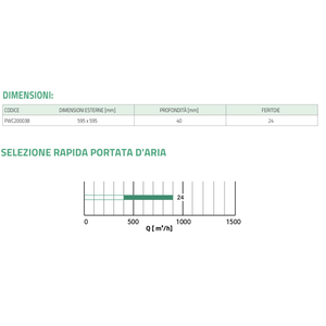 Difusor de Aire Acondicionado Helicoidal Cuadrado Tecnosystemi DEB con 24 Ranuras, Metal Pintado en Blanco, Pieza para Sistemas HVAC - Product Image 3