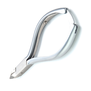 Pince à cuticules de haute qualité, finition sable à cuticules avec poignée unie, dissolvant de peau morte et dure, pince à cuticules avec verrouillage arrière - Product Image 5