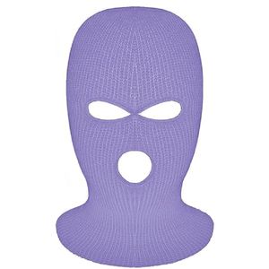 Cagoule à trois trous pour hommes et femmes, couvre-chef d'hiver chaud pour sports de plein air et streetwear à la mode - Product Image 6