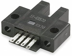 Rango del sensor fotoeléctrico: 5mm, fotomicrosensor tipo ranura con conector o modelos precableados (sin módulo) - Product Image 1