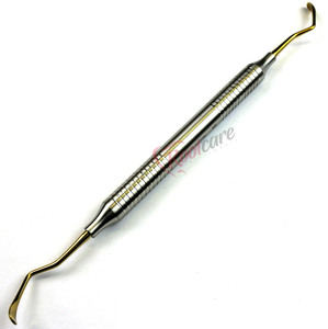 Implants dentaires personnalisés haut de gamme Instruments de levage des sinus Ensemble dentaire en acier inoxydable revêtu de plasma doré Instruments chirurgicaux - Product Image 3