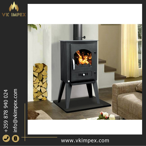 Chimeneas modernas de combustible sólido de 60kg a un precio competitivo 7.5kW Eficiencia térmica nominal para uso en interiores Material de acero - Product Image 3