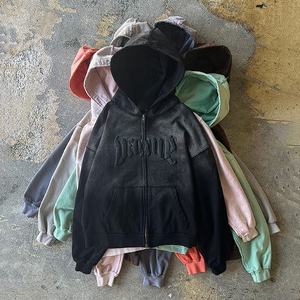 ชุดวิ่งออกกำลังกายสำหรับผู้ชายชุดวอร์ม2ชิ้นแบบรูดซิปมีฮู้ดและกางเกงวิ่งชุดวอร์มพิมพ์ลายพัฟออกแบบได้ตามต้องการ - Product Image 3