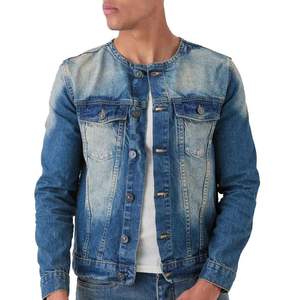 แจ็กเก็ตผ้าฝ้าย100% วินเทจสำหรับผู้ชายเสื้อแจ็กเก็ตยีนส์คอตตอนโอเวอร์ไซส์สไตล์ลำลองย้อนยุคใส่ฤดูใบไม้ร่วง - Product Image 1