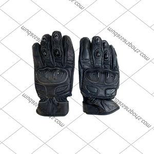 Gants de moto en cuir de conception de qualité supérieure Gants de moto d'aventure imperméables à écran tactile Protection des articulations - Product Image 2