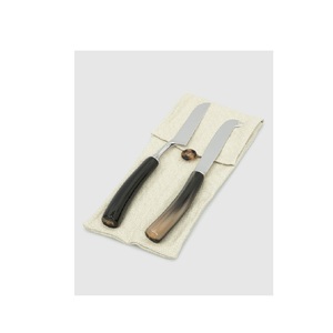 Cuchillo de acero con mango de cuerno para embalaje de caja negra para utensilios de cocina y uso en restaurantes al mejor precio - Product Image 6