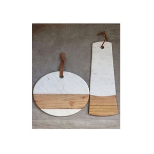 Juego de 2 tablas de cortar de madera de mármol, tabla de cortar verduras con forma y tamaño personalizados a un precio razonable - Product Image 4
