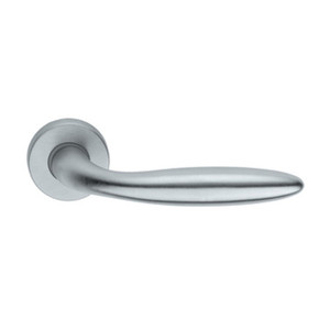 Maniglia "new Soft" con Rosetta Cromo Satinato - Product Image 1