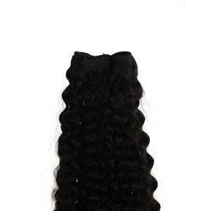 ผมเวียดนามแบบ Kinky HW ความยาว 8 นิ้ว ลอนธรรมชาติ แบบพม่า Jerry Curl Afro Kinky Curly แบบ Pre-Bonded Weaves แบบเส้นเดียว - Product Image 2