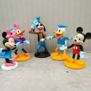 Sculpture grandeur nature <span class=keywords><strong>de</strong></span> Mickey, <span class=keywords><strong>Minnie</strong></span>, Donald Duck et Goofy pour <span class=keywords><strong>la</strong></span> décoration <span class=keywords><strong>de</strong></span> mariage, vitrine <span class=keywords><strong>de</strong></span> magasin, centre commercial, parc, extérieur, intérieur - Product Image 1