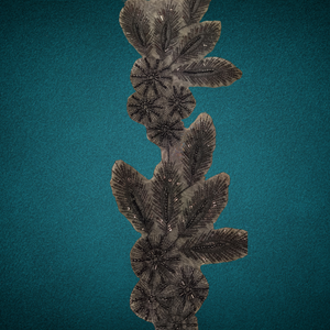 Tela de encaje bordado Floral colorido con patrón intrincado Ajuste de tul Elegante ropa de boda de gama alta decoraciones de boda - Product Image 3