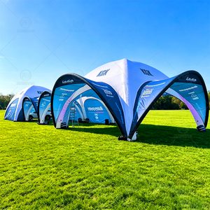 Impression de logo personnalisé pare-soleil <span class=keywords><strong>X</strong></span> Gazebo gonflable Camping plage auvent extérieur tente pneumatique commerciale - Product Image 3