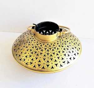 Vintage <b>Lantern</b> Antique Metal Candle Holder <b>Hurricane</b> Lamp Tea Light Holder - Product Image 2