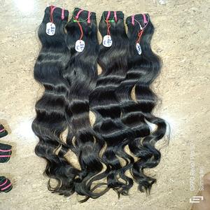 100% Extensiones de cabello humano virgen sin procesar de alta calidad del templo del sur de la India - Product Image 6