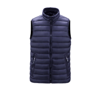 Veste matelassée réversible sans manches à capuche pour homme, tricotée, imperméable, zippée, décontractée, hiver, écologique, haute qualité, export BD