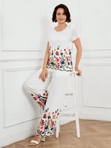 ชุดเสื้อตัวสั้นปักลายสีพื้นสำหรับผู้หญิงใส่ไปสำนักงานและสวมใส่สบายๆใหม่ฤดูร้อน - Product Image 5