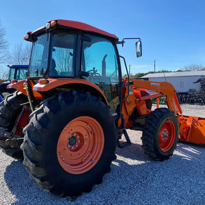 Tracteur 4x4 Kubota M9960 d'occasion bon marché d'origine avec chargeur à vendre - Product Image 1