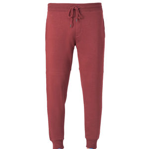 Pantalones Deportivos Gruesos para Hombre, Estilo Urbano, Bordados, Cintura Media, Lisos, de Algodón Grueso, Corte y Costura - Product Image 4