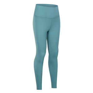 Mallas térmicas gruesas de cintura alta para mujer con bolsillo de poliéster, mallas de yoga con forro polar cálido para invierno - Product Image 4