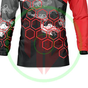 Maillot de motocross neuf, vêtements d'équipe de course, manches longues, maillots de motocross 100% polyester, chemise de course de motocross personnalisée - Product Image 4