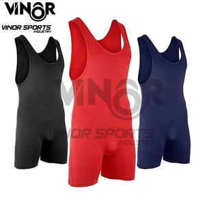 เสื้อกล้ามนักมวยปล้ำสำหรับเยาวชนเสื้อกางเกงนักมวยปล้ำพิมพ์โลโก้ตามสั่ง - Product Image 6