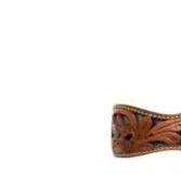 Conchos de Flores Negras pintadas a mano de primera calidad, diseño Floral, ajuste de diseñador, juego de cabeza y coraza occidental, superventas - Product Image 2