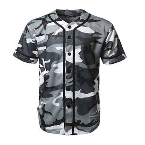 Maillot de baseball/softball pour adultes de qualité supérieure, respirant, personnalisable, antibactérien, séchage rapide, 100% polyester, pour la compétition - Product Image 4