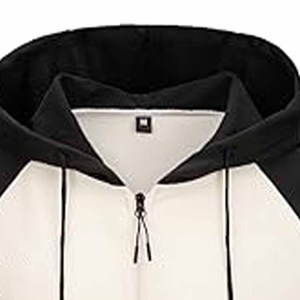 Chándales deportivos elegantes para hombres Cierre de cremallera Jersey Cuello con capucha Top e inferior Hombres Chándal subido por Dress Sports - Product Image 2