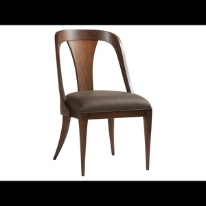 Chaise de salle à manger moderne en bois de teck massif avec revêtement et finition de couleur marron pour une utilisation intérieure et extérieure - Product Image 2