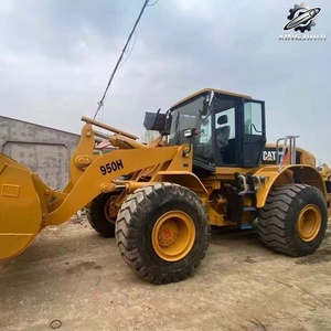 Cargadora de Ruedas Usada Caterpillar 950H, 18 Toneladas, Cucharón de 3m³, Original de Japón, 95% Nueva, Pocas Horas de Uso, Certificación CE, Segunda Mano - Product Image 2