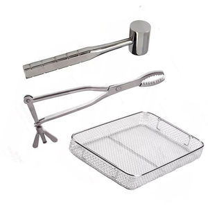 Ensemble d'instruments orthopédiques, source d'alimentation manuelle, comprend des pinces à maintenir les os, des languettes osseuses, kit chirurgical en acier métallique, Narham Enterprises - Product Image 4