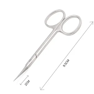 Best <b>Manicure</b> Nail Shear Cuticle <b>Scissors</b> Curved Cutting Surface Sharp Russian <b>Manicure</b> <b>Scissors</b> - Product Image 4