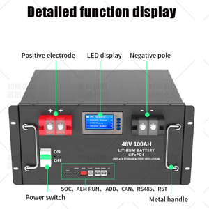 แบตเตอรี่ลิเธียมไอออน EU Stock 5kw 10kwh 15kw 25kw พร้อมระบบจัดการแบตเตอรี่ (BMS) สำหรับเก็บพลังงาน ระบบพลังงานแสงอาทิตย์แบบออฟกริด - Product Image 6