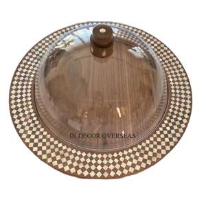 ถาดโลหะเคลือบทองเกรดสูงสำหรับงานแต่งงานและงานปาร์ตี้ถาดเสิร์ฟช็อคโกแลตมีเอกลักษณ์ดีไซน์เนอร์ - Product Image 6