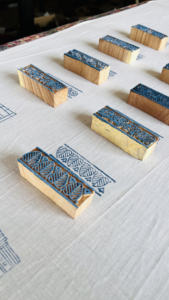 Handmade <b>Wooden</b> Hand <b>Printing</b> <b>Block</b> | Floral Border <b>Block</b> Fabric, Pottery, Clay, Textile & Scrapbooking - Product Image 5