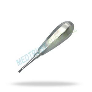 Elevador Quirúrgico Dental Chisel Edge 100R, Instrumento de Acero Inoxidable para Extracción Dental y Elevación de Raíces - Product Image 4