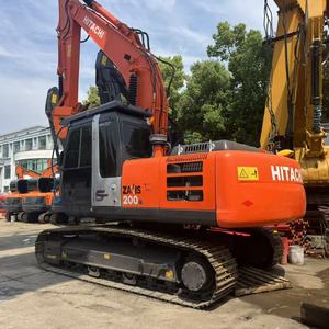 Excavadora Hitachi ZX200 usada de 20 toneladas, excavadora de cadenas japonesa de segunda mano, excavadoras Hitachi ZX200-3G ZX200-5G ZX200 ZX350 - Product Image 1